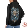 Sudadera Con Capucha Fuerza Felina