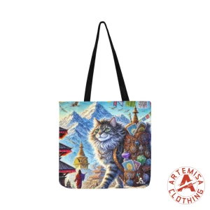 Tote Bag Arcadio entre Templos y Montañas